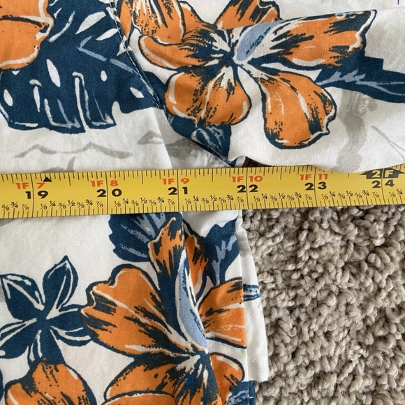 COLUMBIA PFG Mens TROLLERS BEST Floral Vented Fishing Shirt Size M - Picture 9 of 11